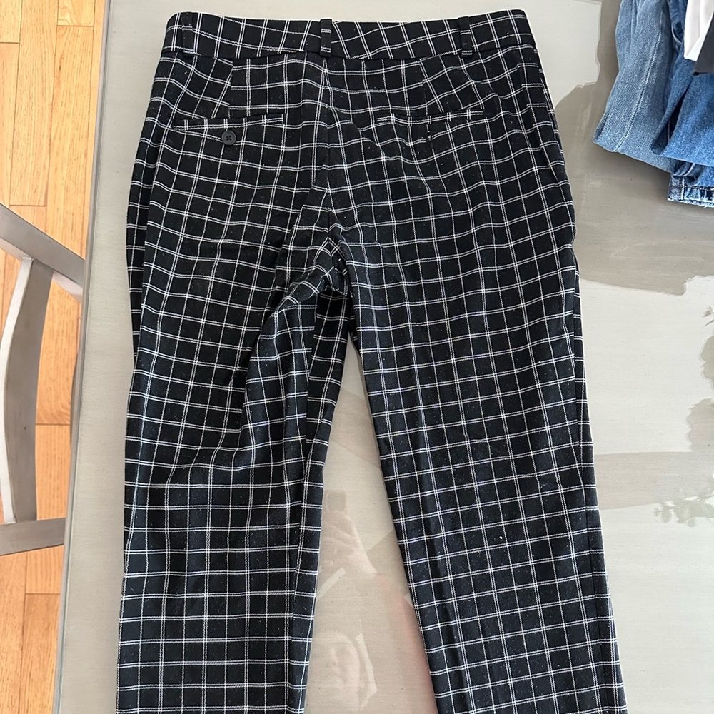 Plaid dress pants